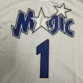 Men's Orlando Magic Tracy McGrady #1 White Hardwood Classics Jersey - thejerseys