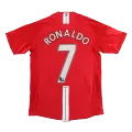 Manchester United RONALDO #7 Home Retro Soccer Jersey 2007/08 - thejerseys