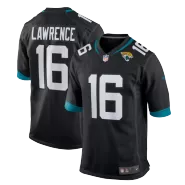 Men Jacksonville Jaguars Trevor Lawrence #16 Black Game Jersey - thejerseys