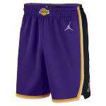 Men's Los Angeles Lakers Jordan Brand Purple 2020/21 Association Edition Performance Swingman Shorts