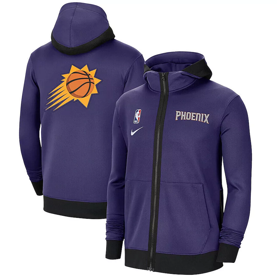 Men's Phoenix Suns Purple Hoodie Jacket