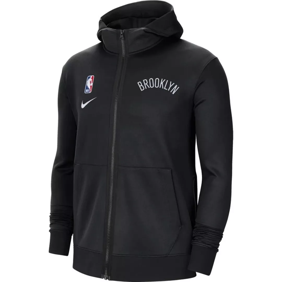 Men's Brooklyn Nets Black Hoodie Jacket