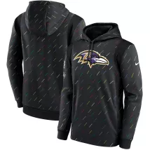 Men Baltimore Ravens Nike Black NFL Hoodie 2021 - thejerseys