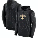 Men New Orleans Saints Nike Black NFL Hoodie 2021 - thejerseys