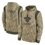 Men New Orleans Saints Nike Camo NFL Hoodie 2021 - thejerseys