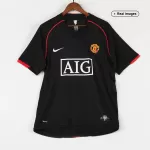 Manchester United RONALDO #7 Away Retro Soccer Jersey 2007/08 - thejerseys