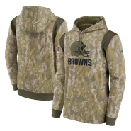 Men Cleveland Browns Nike Camo NFL Hoodie 2021 - thejerseys