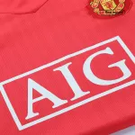 Manchester United Home Retro Soccer Jersey 2007/08 - thejerseys