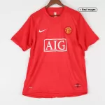 Manchester United RONALDO #7 Home Retro Soccer Jersey 2007/08 - thejerseys