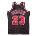 Men's Chicago Bulls Michael Jordan #23 Black Hardwood Classics Swingman Jersey 1996/97 - thejerseys