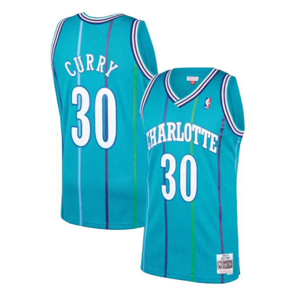 Men's Charlotte Hornets Dell Curry #30 Hardwood Classics Swingman Jersey 1992/93 - thejerseys