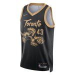 Men's Toronto Raptors Pascal Siakam #43 Nike Black 2021 Swingman NBA Jersey - City Edition
