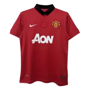 Manchester United Home Retro Soccer Jersey 2013/14 - thejerseys