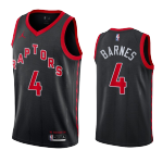 Men's Toronto Raptors Scottie Barnes #4 Jordan Black Swingman NBA Jersey - Statement Edition