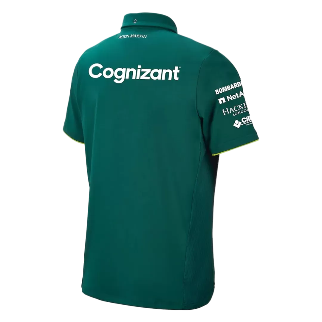 Aston Martin Cognizant F1 Official Team Polo 2021 - thejerseys
