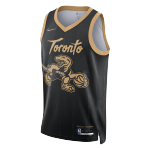 Men's Toronto Raptors Nike Black 2021/22 Swingman NBA Jersey - City Edition