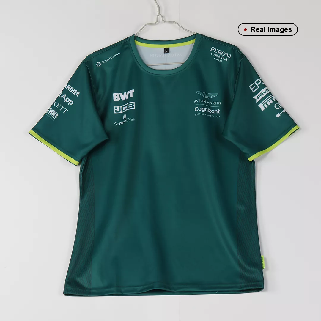 Aston Martin Cognizant F1 Racing Team T-Shirt Green 2021 - thejerseys