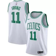 Men's Boston Celtics Kyrie Irving #11 Nike White Swingman NBA Jersey - Icon Edition - thejerseys