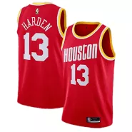 Men's Houston Rockets Harden #13 Red Swingman Jersey - thejerseys