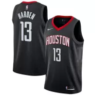 Men's Houston Rockets Harden #13 Black Swingman Jersey - Statement Edition - thejerseys