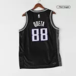 Men's Sacramento Kings Neemias Queta #88 Black Swingman Jersey 2021/22 - City Edition - thejerseys