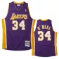 Men's Los Angeles Lakers Lakers O'NEAL #34 Mitchell & Ness Purple 1999/00 Swingman NBA Jersey - thejerseys