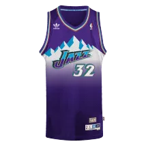 Men's Utah Jazz Karl Malone #32 Adidas Purple 1996/97 Swingman NBA Jersey - thejerseys