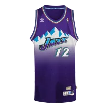 Men's Utah Jazz John Stockton #12 Adidas Purple 1996/97 Swingman NBA Jersey - thejerseys