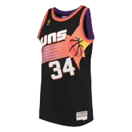 Men's Phoenix Suns Charles Barkley #34 Black Hardwood Classics Jersey 1992/93 - thejerseys