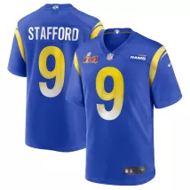 Men Los Angeles Rams Matthew Stafford #9 Nike Royal Game Jersey - thejerseys