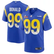 Men Los Angeles Rams Aaron Donald #99 Nike Royal Game Jersey - thejerseys