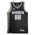 Men's Sacramento Kings Neemias Queta #88 Black Swingman Jersey 2021/22 - City Edition - thejerseys
