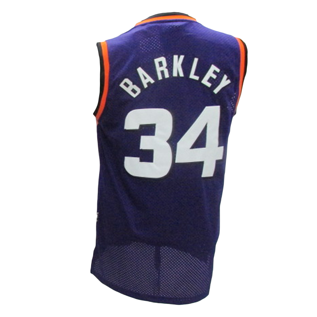 Men 34 Charles Barkley Jersey White Phoenix Suns Swingman Fanatics