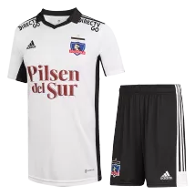 Men's Colo Colo Home Jersey (Jersey+Shorts) Kit 2022/23 - Fans Version - thejerseys