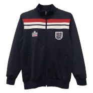 England Retro Black Track Jacket 1982 For Adults - thejerseys