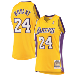 Men's Los Angeles Lakers Bryant #24 Mitchell & Ness Yellow 2008/09 Swingman NBA Jersey