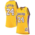 Men's Los Angeles Lakers Bryant #24 Mitchell & Ness Yellow 2008/09 Swingman NBA Jersey - thejerseys