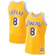 Men's Los Angeles Lakers Bryant #8  Yellow 1996/97 Swingman NBA Jersey - thejerseys