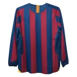 Barcelona Home Retro Long Sleeve Soccer Jersey 2005/06 - thejerseys