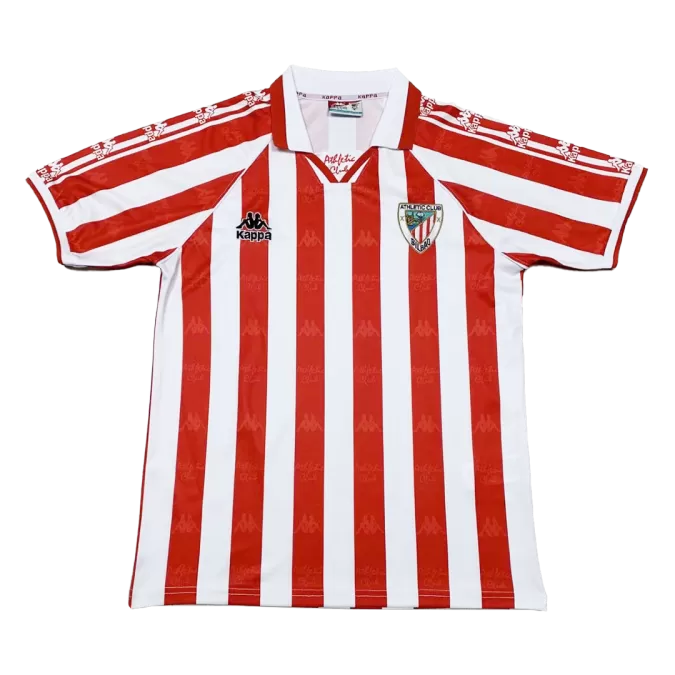 Athletic Club de Bilbao Home Retro Soccer Jersey 95/97 - thejerseys