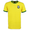 Brazil Home Retro Soccer Jersey 1970 - thejerseys