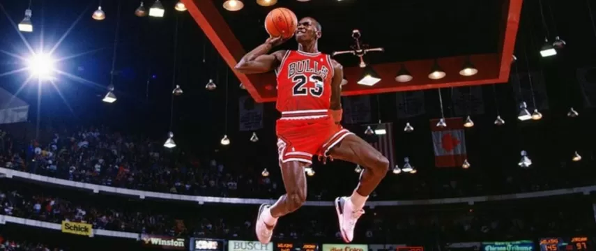 Vintage Nike NBA Chicago Bulls Michael Jordan 1984 Rookie -  Denmark
