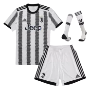 Kid's Juventus Home Jerseys Full Kit 2022/23 - thejerseys