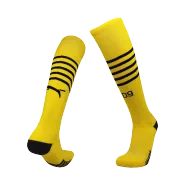 Borussia Dortmund Home Soccer Socks 2022/23 For Adults - thejerseys