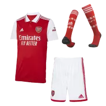 Men's Arsenal Home Jersey Full Kit 2022/23 - thejerseys