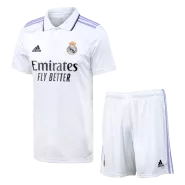 Men's Real Madrid Home Jersey (Jersey+Shorts) Kit 2022/23 - Fans Version - thejerseys