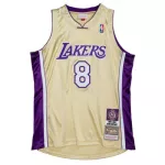 Men's Los Angeles Lakers Kobe Bryant Mitchell & Ness Gold Hall of Fame Class of 2020 Hardwood Jersey - thejerseys
