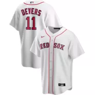Men's Boston Red Sox Rafael Devers #11 Nike White Home 2020 Replica Jersey - thejerseys
