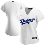 Women's Los Angeles Dodgers Nike White 2020 Home Replica Jersey