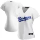 Women's Los Angeles Dodgers Nike White 2020 Home Replica Jersey - thejerseys